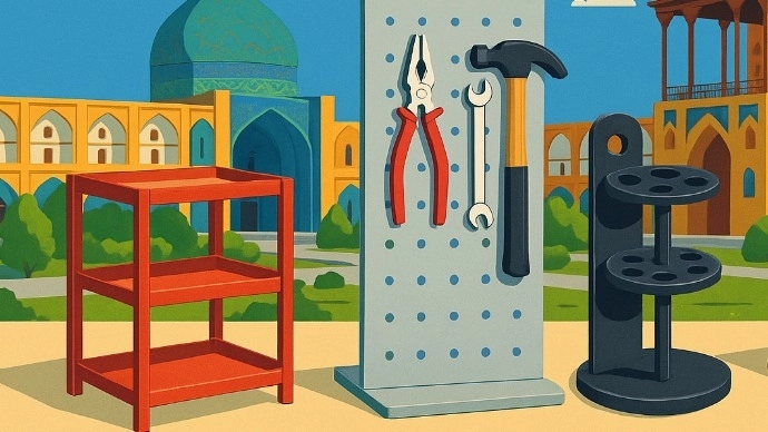 راهنمای خرید استند فلزی و جا ابزاری؛ نکاتی برای انتخاب بهترین محصول در اصفهان راهنمای خرید استند فلزی و جا ابزاری؛ نکاتی برای انتخاب بهترین محصول در اصفهان